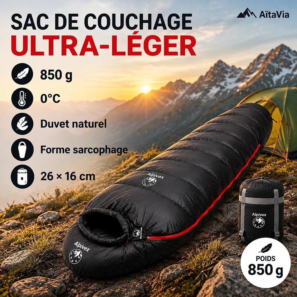 Alpivex – Sac de Couchage Duvet