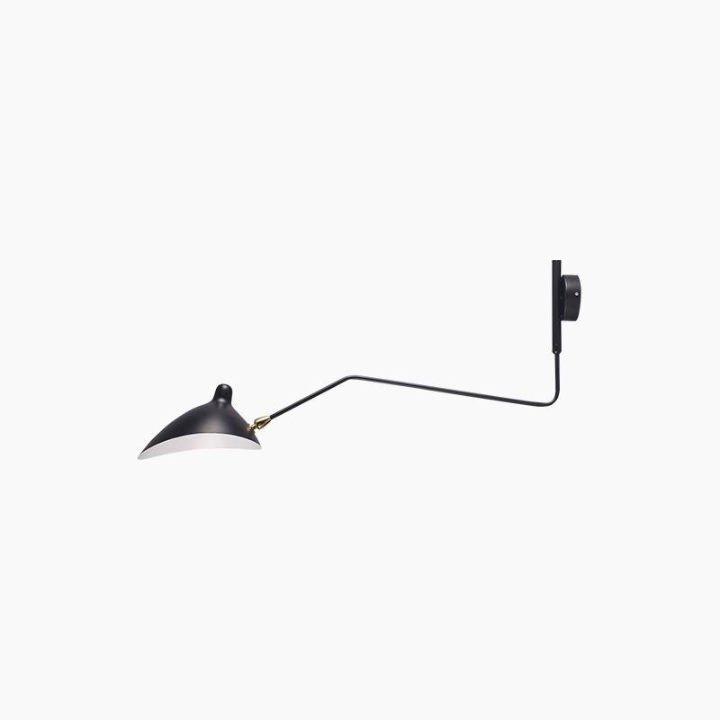 Applique Serge Mouille - Lampe Murale Design - Bras Mobiles