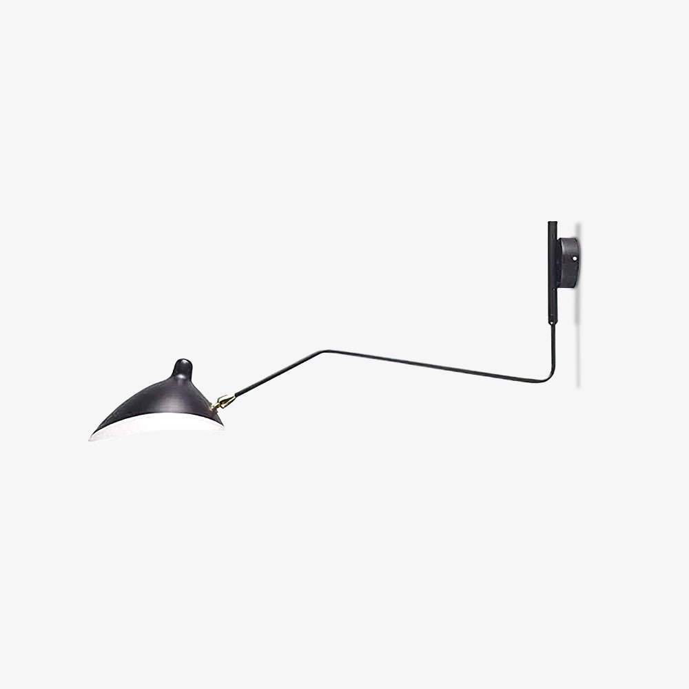 Applique Serge Mouille - Lampe Murale Design - Bras Mobiles