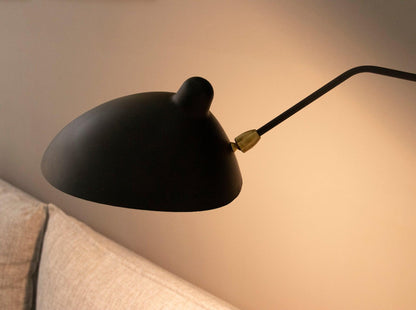 Applique Serge Mouille - Lampe Murale Design - Bras Mobiles