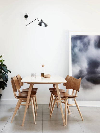 Applique Serge Mouille - Lampe Murale Design - Bras Mobiles