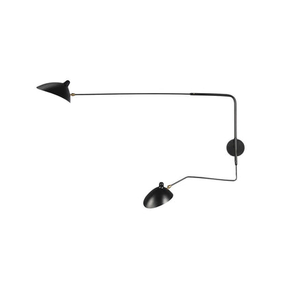 Applique Serge Mouille - Lampe Murale Design - Bras Mobiles