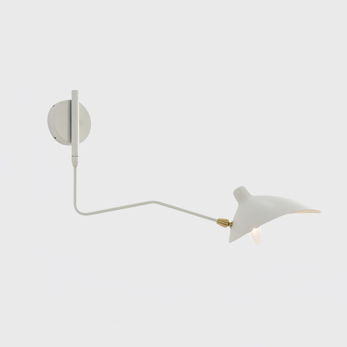 Applique Serge Mouille - Lampe Murale Design - Bras Mobiles
