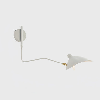 Applique Serge Mouille - Lampe Murale Design - Bras Mobiles