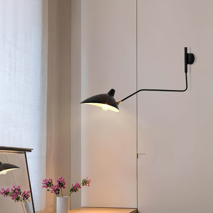 Applique Serge Mouille - Lampe Murale Design - Bras Mobiles