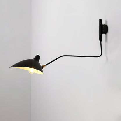 Applique Serge Mouille - Lampe Murale Design - Bras Mobiles