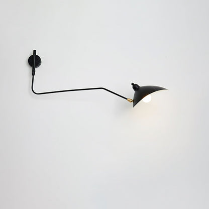 Applique Serge Mouille - Lampe Murale Design - Bras Mobiles