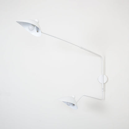 Applique Serge Mouille - Lampe Murale Design - Bras Mobiles