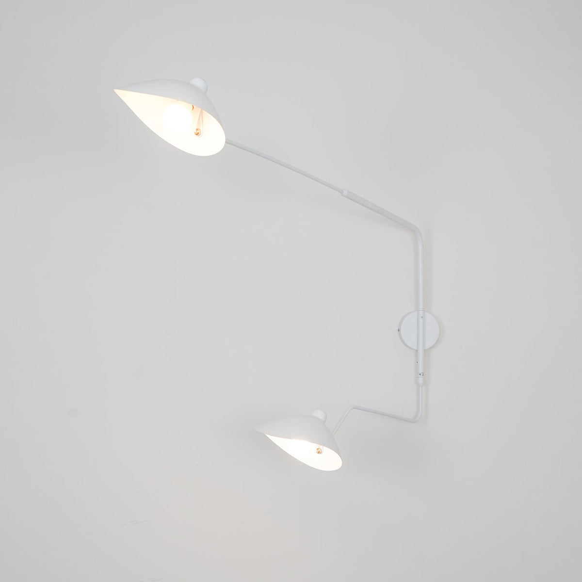 Applique Serge Mouille - Lampe Murale Design - Bras Mobiles