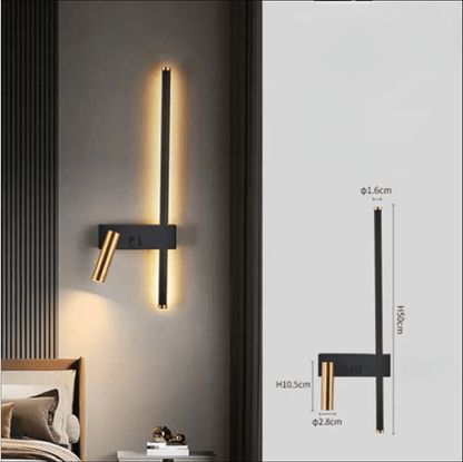 Liseuse Murale LED - Lumière Douce - Moderne