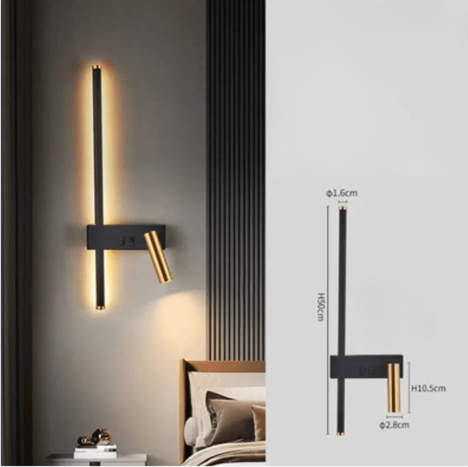 Liseuse Murale LED - Lumière Douce - Moderne