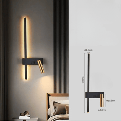 Liseuse Murale LED - Lumière Douce - Moderne