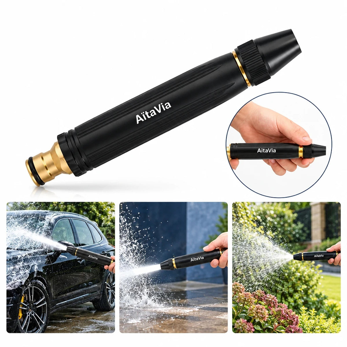 Aquéta – Pistolet Arrosage Haute Pression
