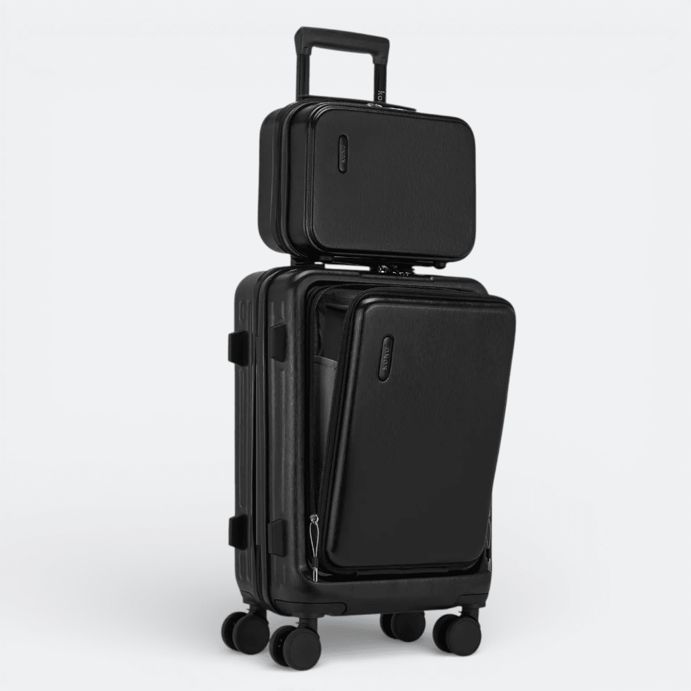 Bagage à Main Serrure TSA Noir Charbon - | AïtaVia