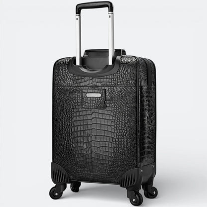 Bagage Voyage Cuir Homme Noir Profond - | AïtaVia