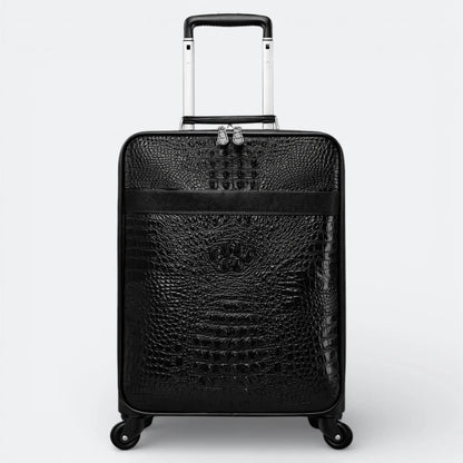 Bagage Voyage Cuir Homme Noir Profond - | AïtaVia