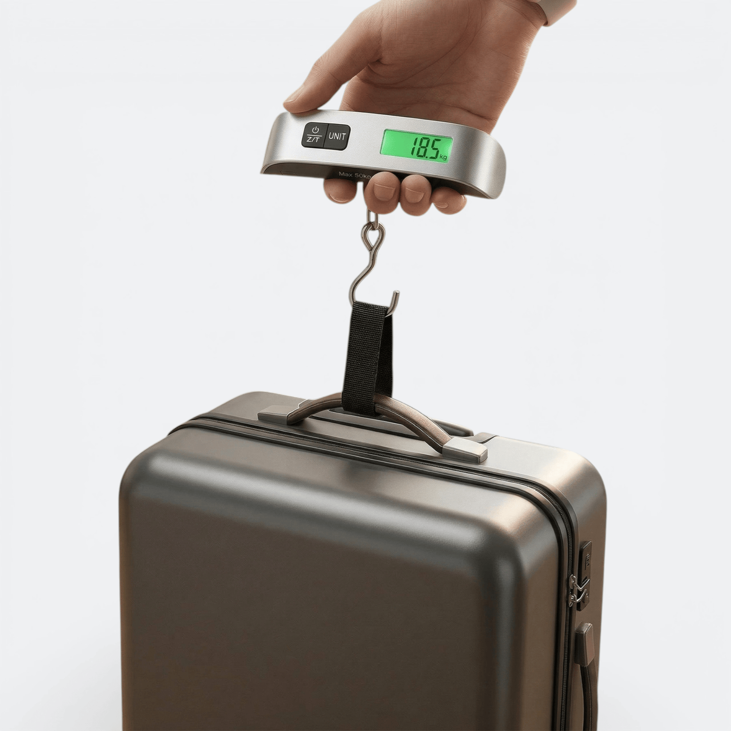 Balance Portable pour Valise Gris Argenté - | AïtaVia