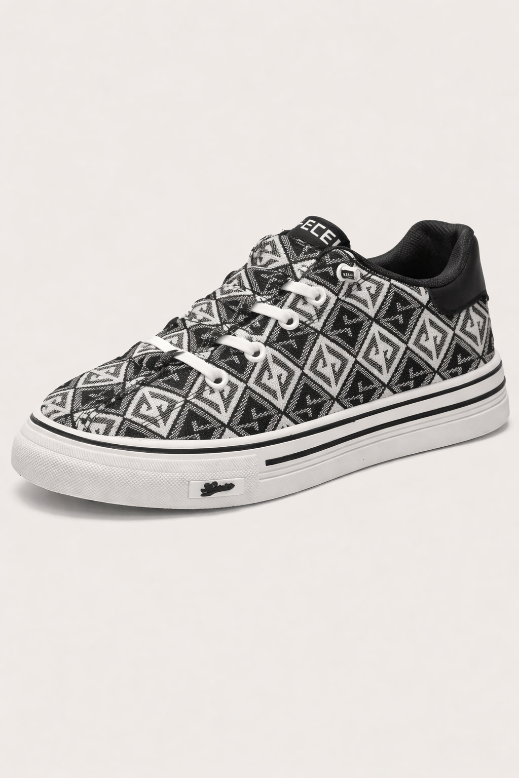 Baskets Basses pour Hommes Imprimées - Style Quotidien et Confort