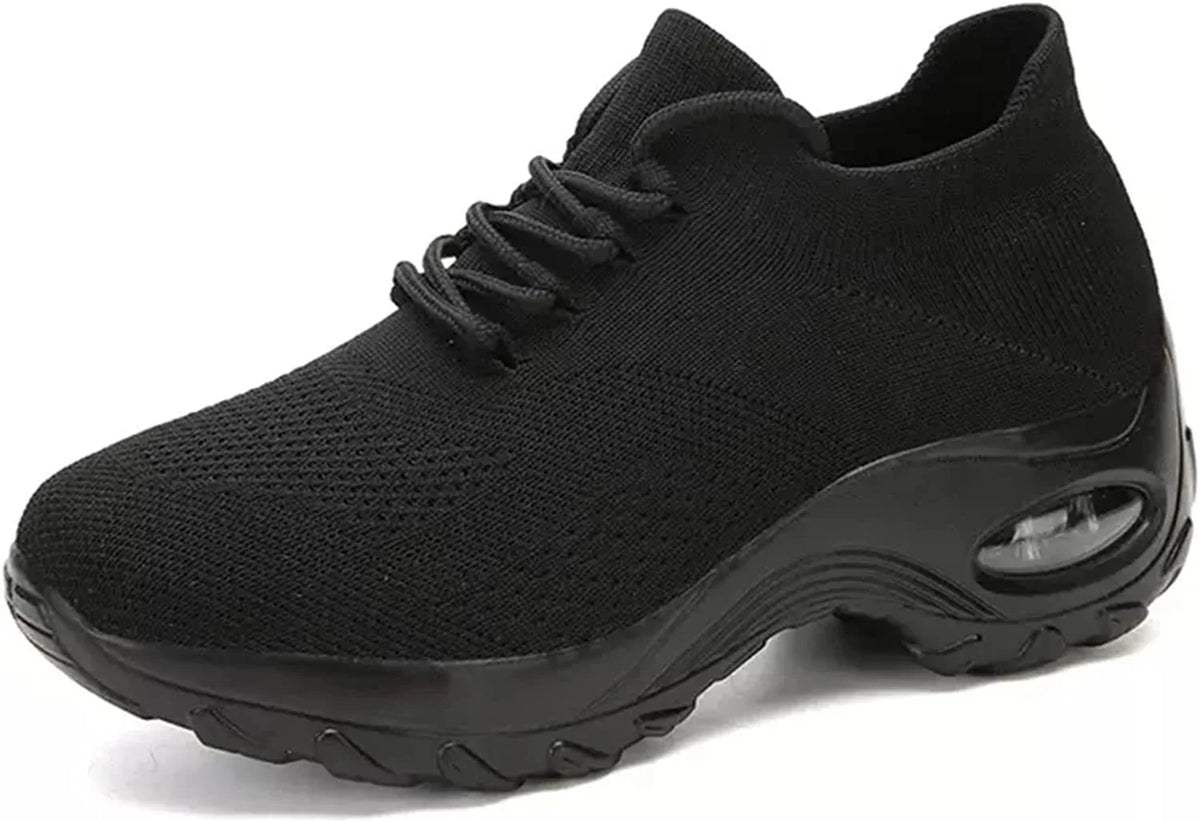 Baskets Confortables pour Femmes - Maille Respirante & Coussin d'Air