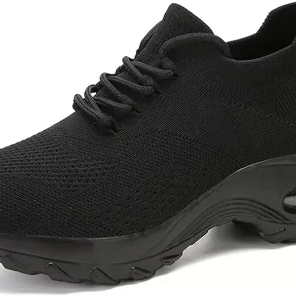 Baskets Confortables pour Femmes - Maille Respirante & Coussin d'Air