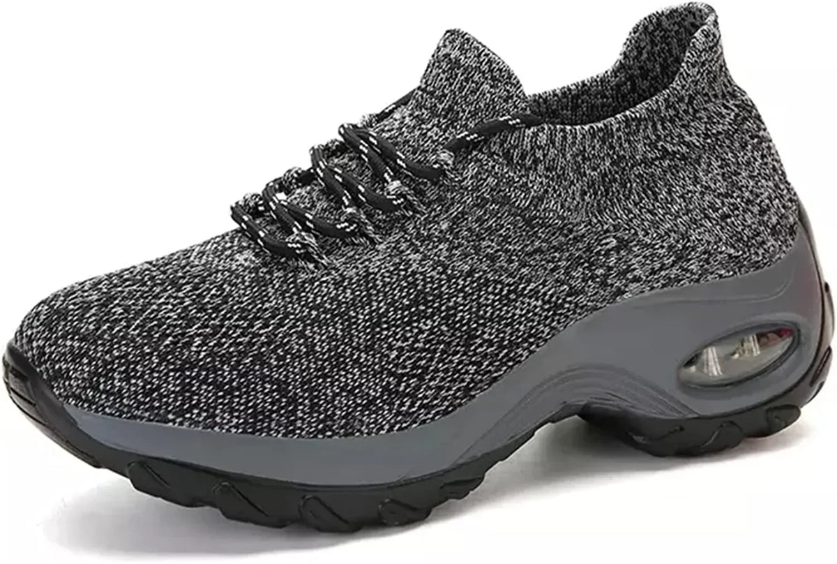 Baskets Confortables pour Femmes - Maille Respirante & Coussin d'Air