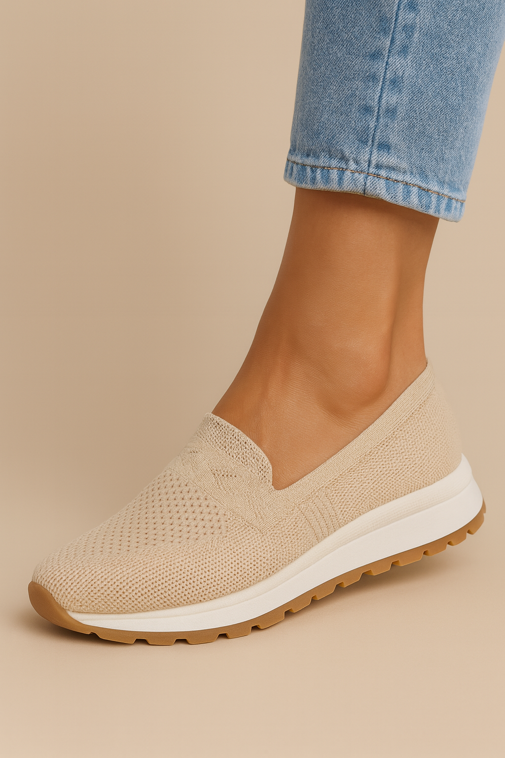 Baskets Respirantes Élégantes Femme - Confort Ultime Sans Lacets