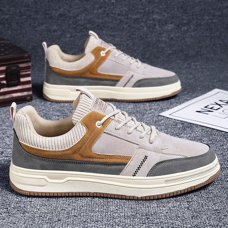 Baskets Casual Hommes Multicolores - Confort Urbain et Style