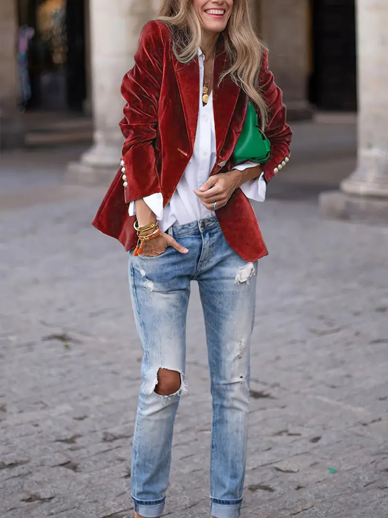 Blazer Chic et Confortable pour Femme