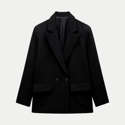 Blazer Femme Croisé Structuré – Élégance Polyvalente