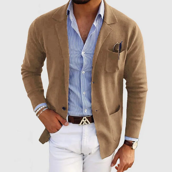 Blazer Homme Élégant - Coupe Ajustée - Miran