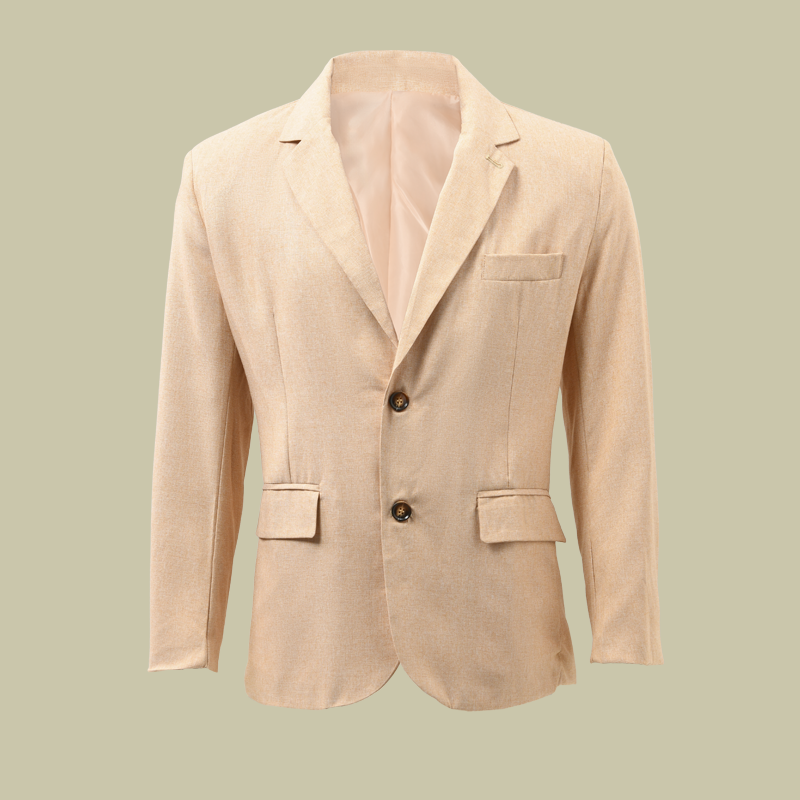 Blazer Décontracté à Deux Boutons pour Homme : Élégance Moderne