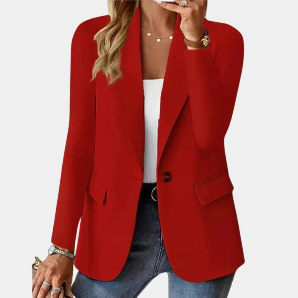 Blazer Tailleur Extensible pour Femmes - Élégance Moderne