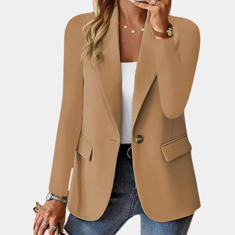 Blazer Tailleur Extensible pour Femmes - Élégance Moderne