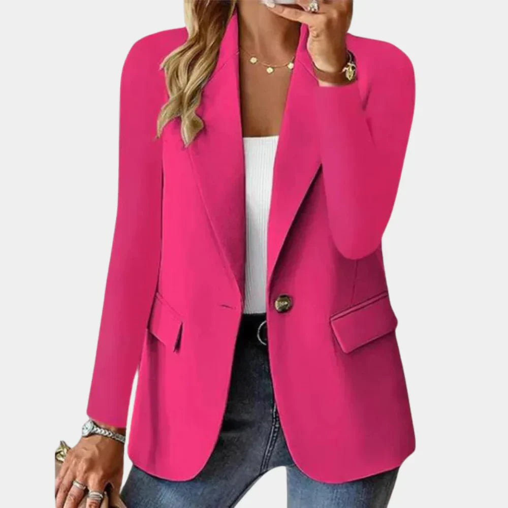 Blazer Tailleur Extensible pour Femmes - Élégance Moderne