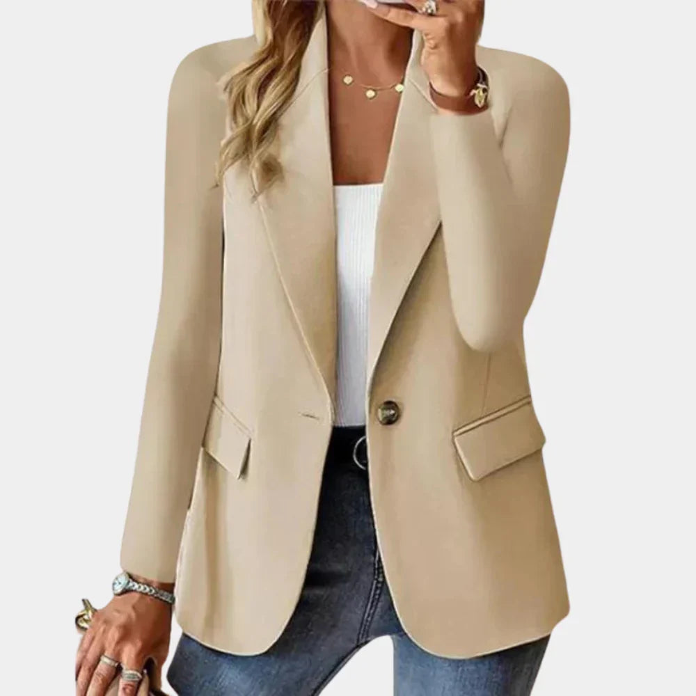 Blazer Tailleur Extensible pour Femmes - Élégance Moderne