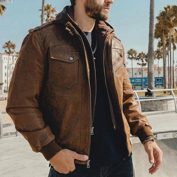 Blouson Élégant Hommes pour un Style Intemporel