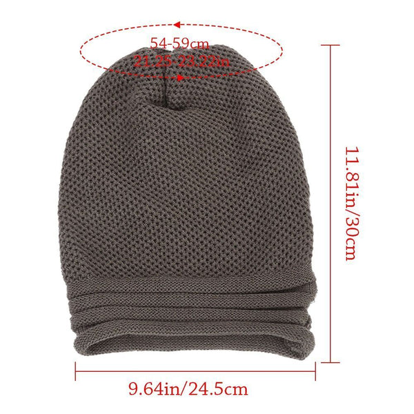 Bonnet Tricoté Confortable et Tendance pour Femme