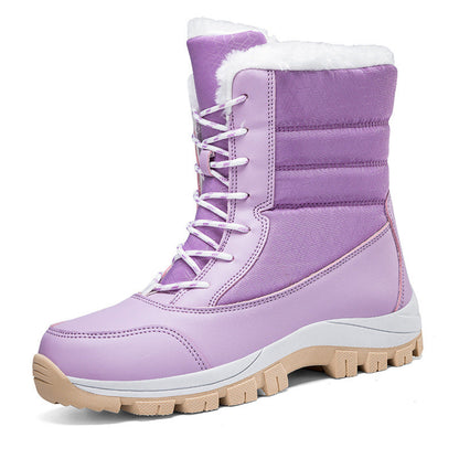 Bottes de Neige Imperméables pour Femmes – Chaleur et Style Hivernal