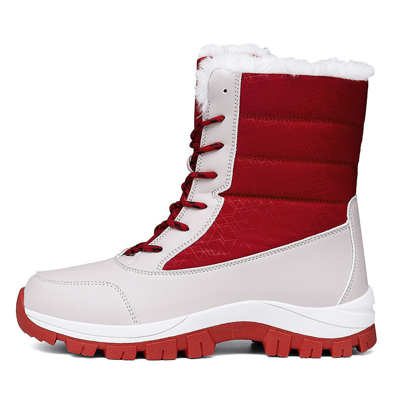 Bottes de Neige Imperméables pour Femmes – Chaleur et Style Hivernal