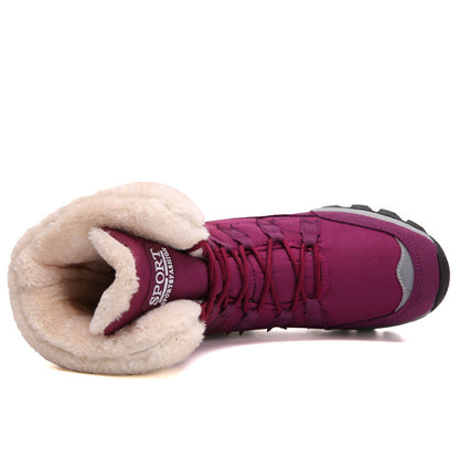Bottes de Neige Imperméables pour Femmes – Chaleur et Style Hivernal