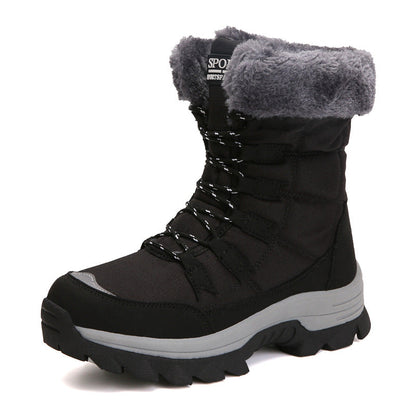Bottes de Neige Imperméables pour Femmes – Chaleur et Style Hivernal