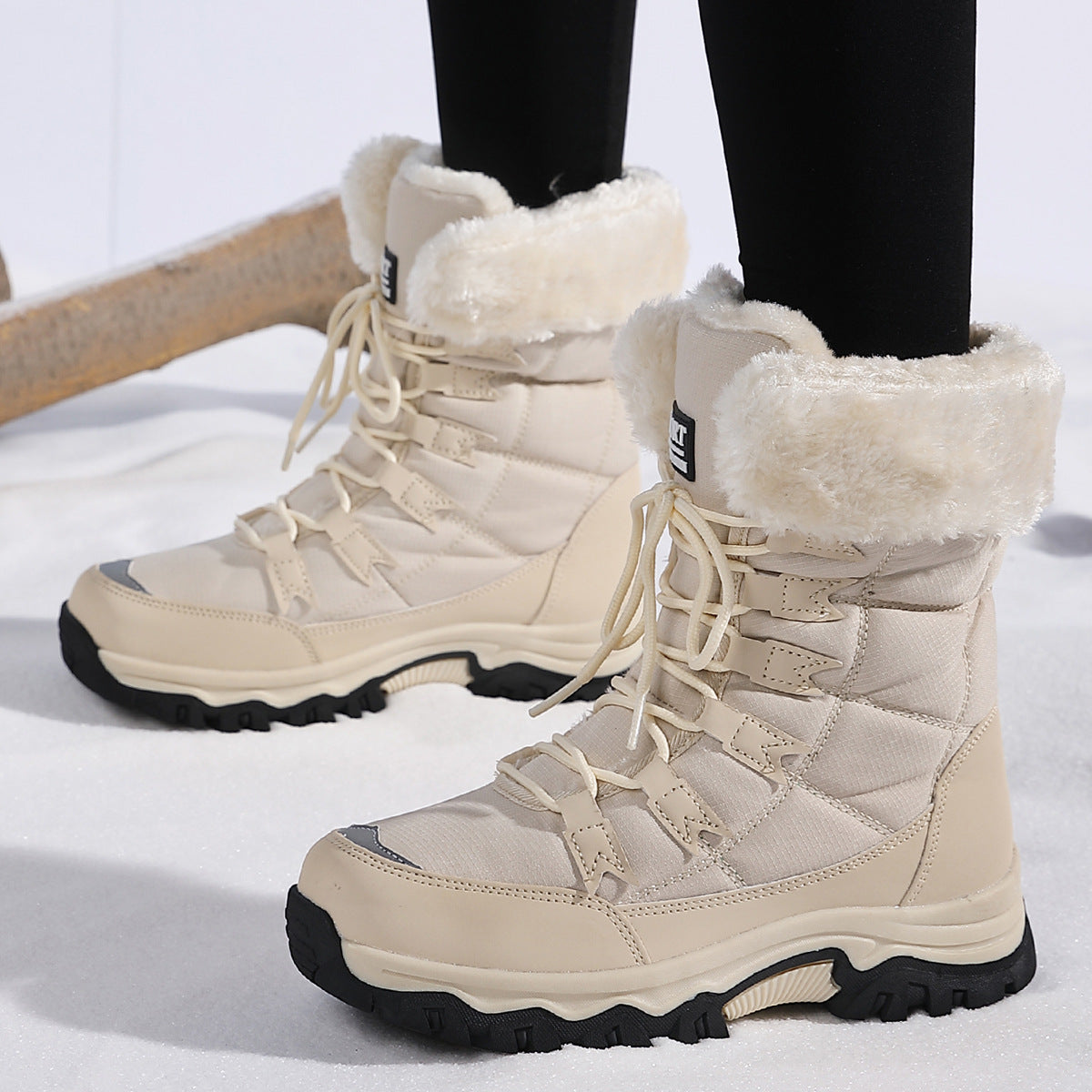 Bottes de Neige Imperméables pour Femmes – Chaleur et Style Hivernal