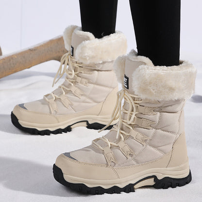 Bottes de Neige Imperméables pour Femmes – Chaleur et Style Hivernal
