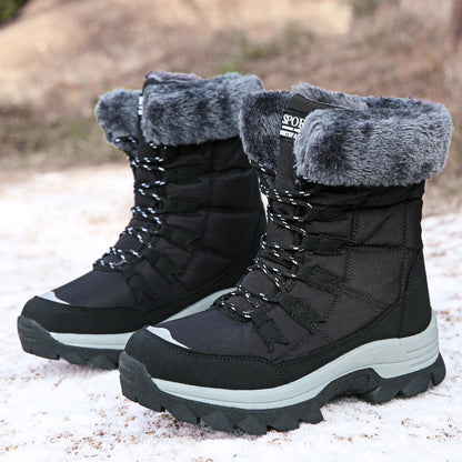 Bottes de Neige Imperméables pour Femmes – Chaleur et Style Hivernal