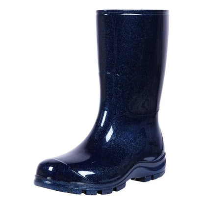 Bottes de Pluie Imperméables Élégantes pour Femme