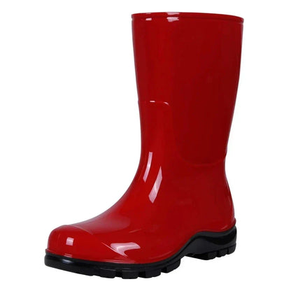 Bottes de Pluie Imperméables Élégantes pour Femme