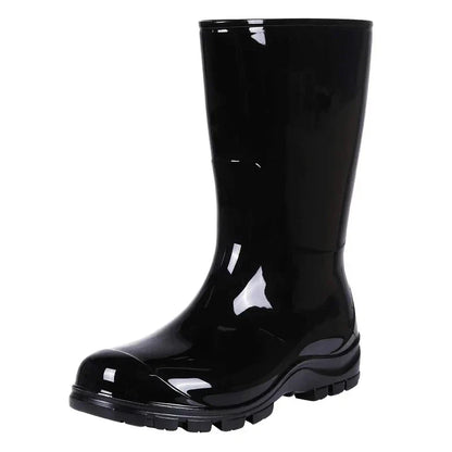 Bottes de Pluie Imperméables Élégantes pour Femme