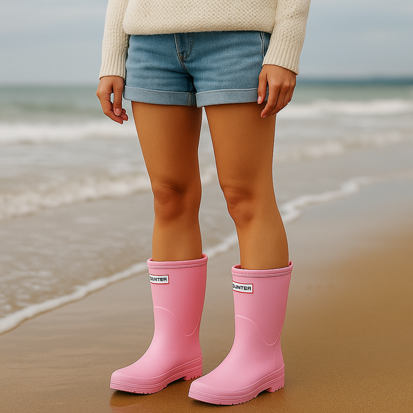 Bottes de Pluie Mi-Mollet pour Femmes - Style et Confort Imperméable