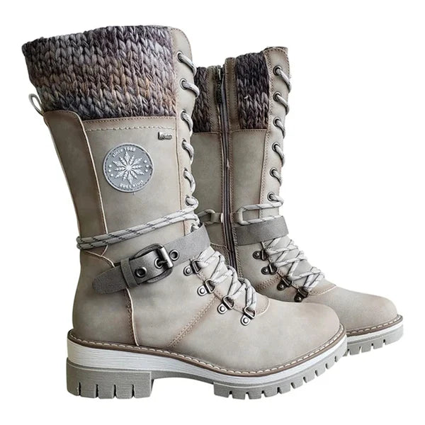 Bottes Hautes Femme Kylee Hivernales : Élégance, Chaleur et Confort Absolu avec Fermeture Éclair