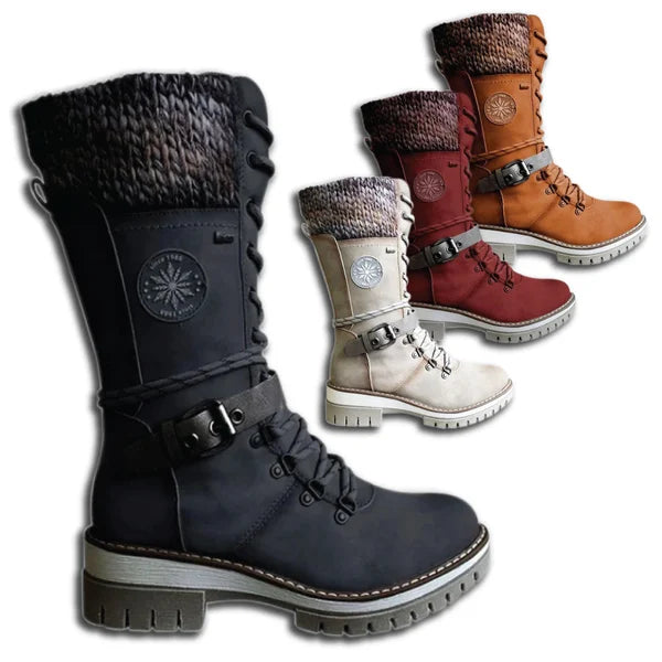 Bottes Hautes Femme Kylee Hivernales : Élégance, Chaleur et Confort Absolu avec Fermeture Éclair